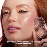 Disco Crush High Shine Glitter Eye + Face Sparkle, Heart Eyes, NET WT. 0.05 OZ. / 1.5 g