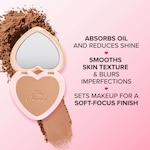 Born This Way Soft Blur Flexible Finish Setting Powder, Light, NET WT. 0.16 OZ. / 4.8 g