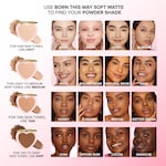 Born This Way Soft Blur Flexible Finish Setting Powder, Light, NET WT. 0.16 OZ. / 4.8 g
