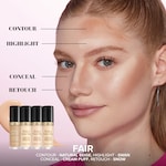 Travel Size Born This Way Super Coverage Multi-Use Sculpting Concealer, Cloud, NET WT. 0.06 OZ. / 2.0 mL