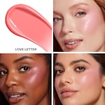 Love Flush Blush, Love Letter, NET WT. 0.20 OZ. / 6.0 mL
