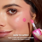 Love Flush Blush, Love Letter, NET WT. 0.20 OZ. / 6.0 mL