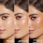 Chocolate Soleil Matte Blurring Bronzer, Milk Chocolate, NET WT. 0.28 OZ. / 8.0 g