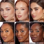 Chocolate Soleil Matte Blurring Bronzer, Milk Chocolate, NET WT. 0.28 OZ. / 8.0 g