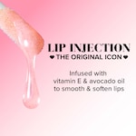 Lip Injection Plumping Lip Gloss, NET WT. 0.14 OZ. / 4.0 g