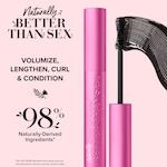Naturally Better Than Sex Mascara, Black, NET WT. 0.26 OZ. / 7.70 mL