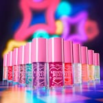 Kissing Jelly Hydrating Lip Oil Gloss, Strawberry Frosting, NET WT. 0.15 OZ. / 4.50 mL