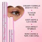 Quickie Queen Eye Shadow Stick, Twinkle, NET WT. 0.05 OZ. / 1.5 g