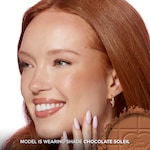 Chocolate Soleil Matte Blurring Bronzer, Milk Chocolate, NET WT. 0.28 OZ. / 8.0 g