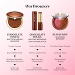 Travel Size Chocolate Soleil Matte Blurring Bronzer, Chocolate Soleil, NET WT. 0.07 OZ. / 2.0 g