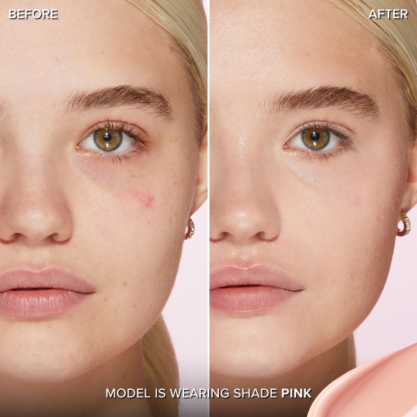 Born This Way Super Coverage Brighten & Correct Concealer, Pink, NET WT. 0.06 OZ. / 2.0 mL